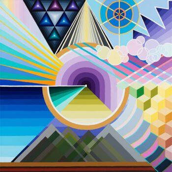Playful Portal 002 - Print