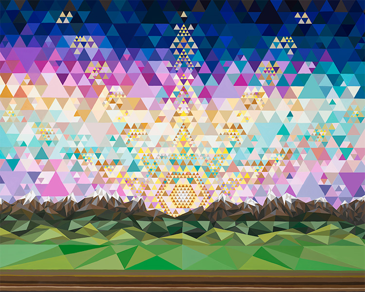 Triangular Landscape 001